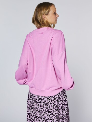 CHIEMSEE Sweatshirt in Purple