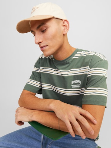 T-Shirt 'Lucca' JACK & JONES en vert