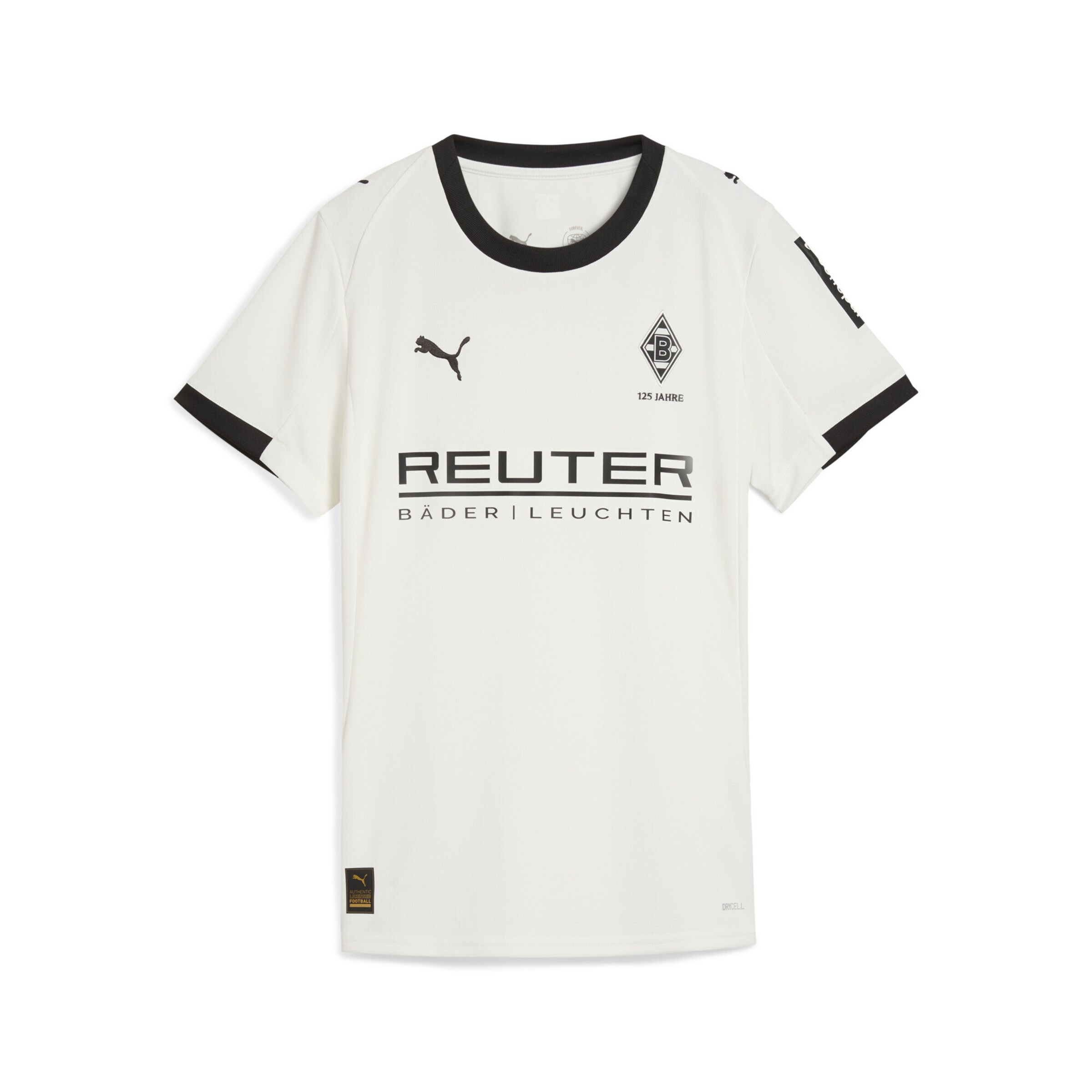 PUMA Trikot 'Borussia Mönchengladbach 25/26' in schwarz / weiß, Produktansicht