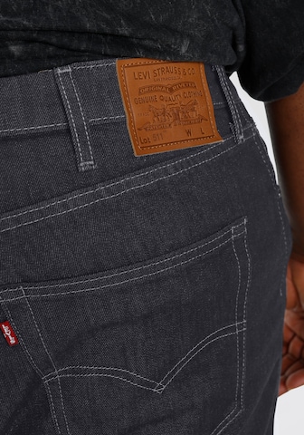 Coupe slim Jean '511  Slim B&T' Levi's® Big & Tall en noir