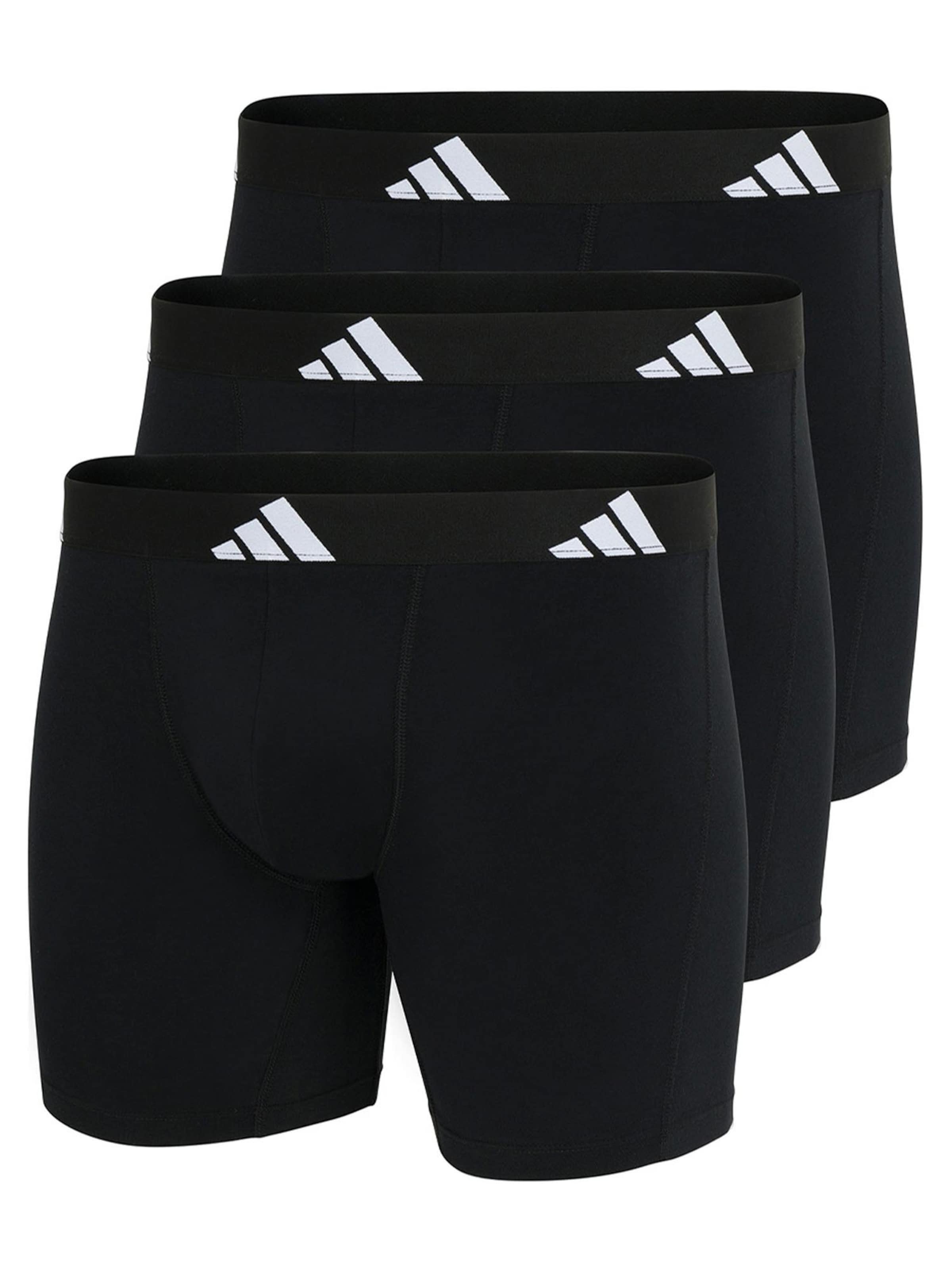 ADIDAS SPORTSWEAR Dlouhé spodky 'Active Flex' – černá: přední strana