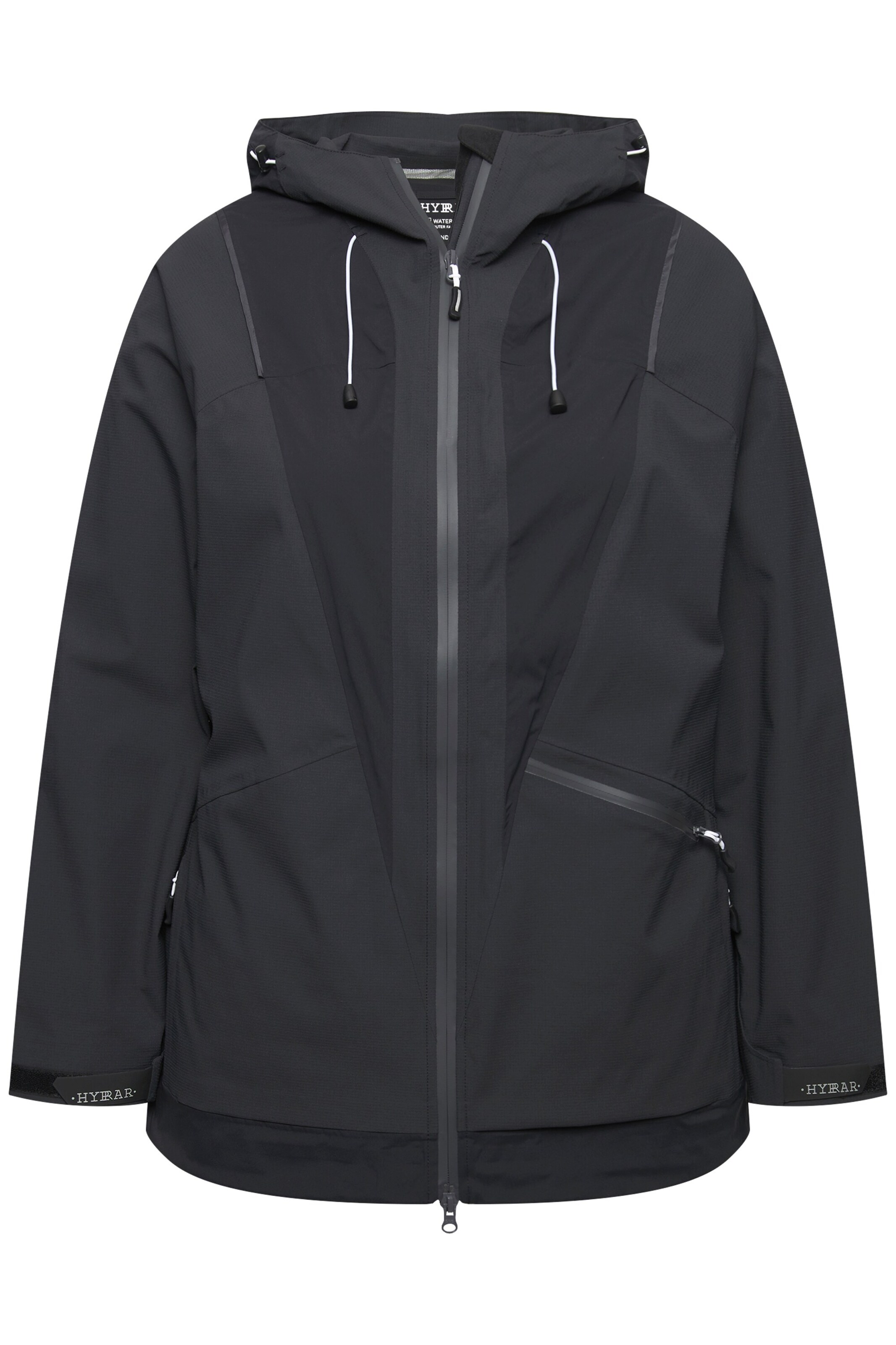 Ulla Popken Funktionsjacke in Schwarz: Vorderseite