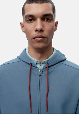 Born Living Yoga Sweatvest 'Biafra' in Blauw