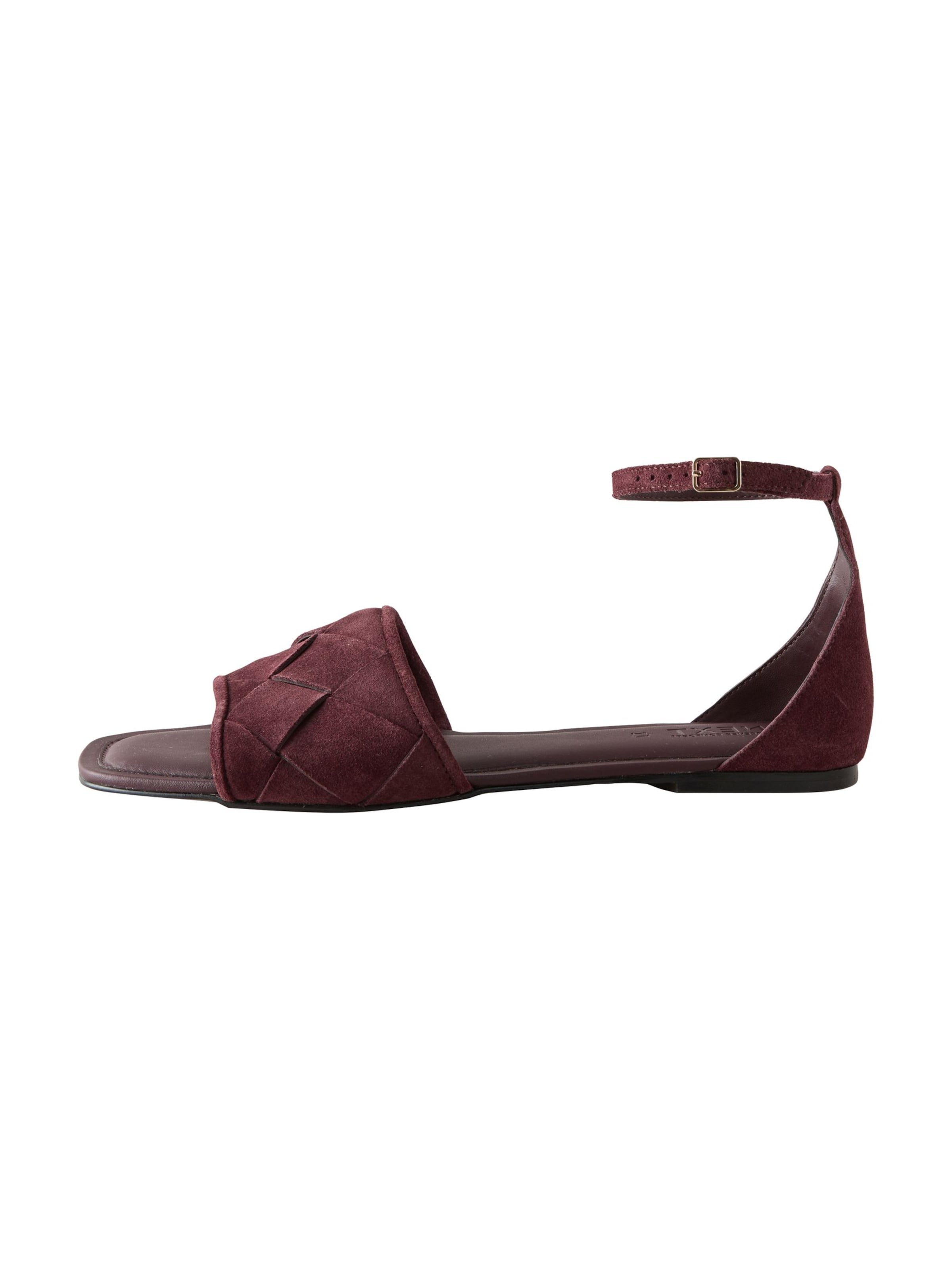 Next Strap Sandals in 37 in Burgundy, Item view