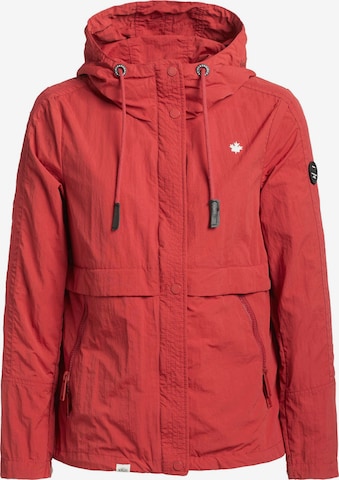 khujo Between-Season Jacket in Red: front