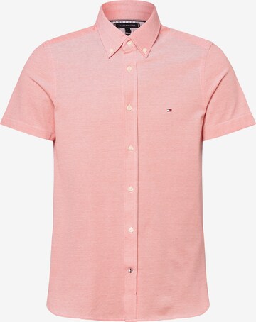 Chemise TOMMY HILFIGER en orange : devant