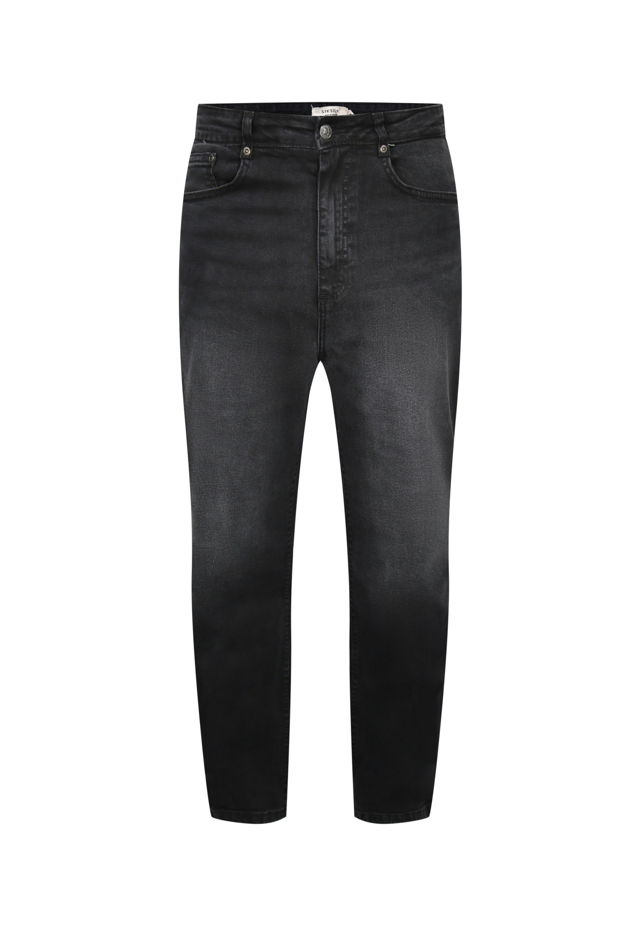 regular Jeans di SikSilk in nero: frontale
