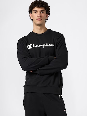 Felpa di Champion in nero: frontale