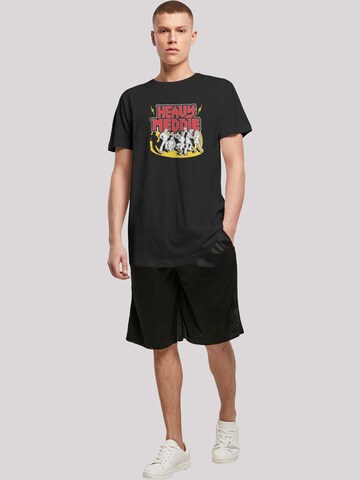 T-Shirt 'Heavy Meddle' F4NT4STIC en noir