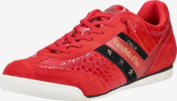 Sneaker bassa di PANTOFOLA D'ORO in rosso: frontale