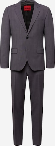 HUGO Red Slim fit Suit 'Henry Getlin' in Purple: front