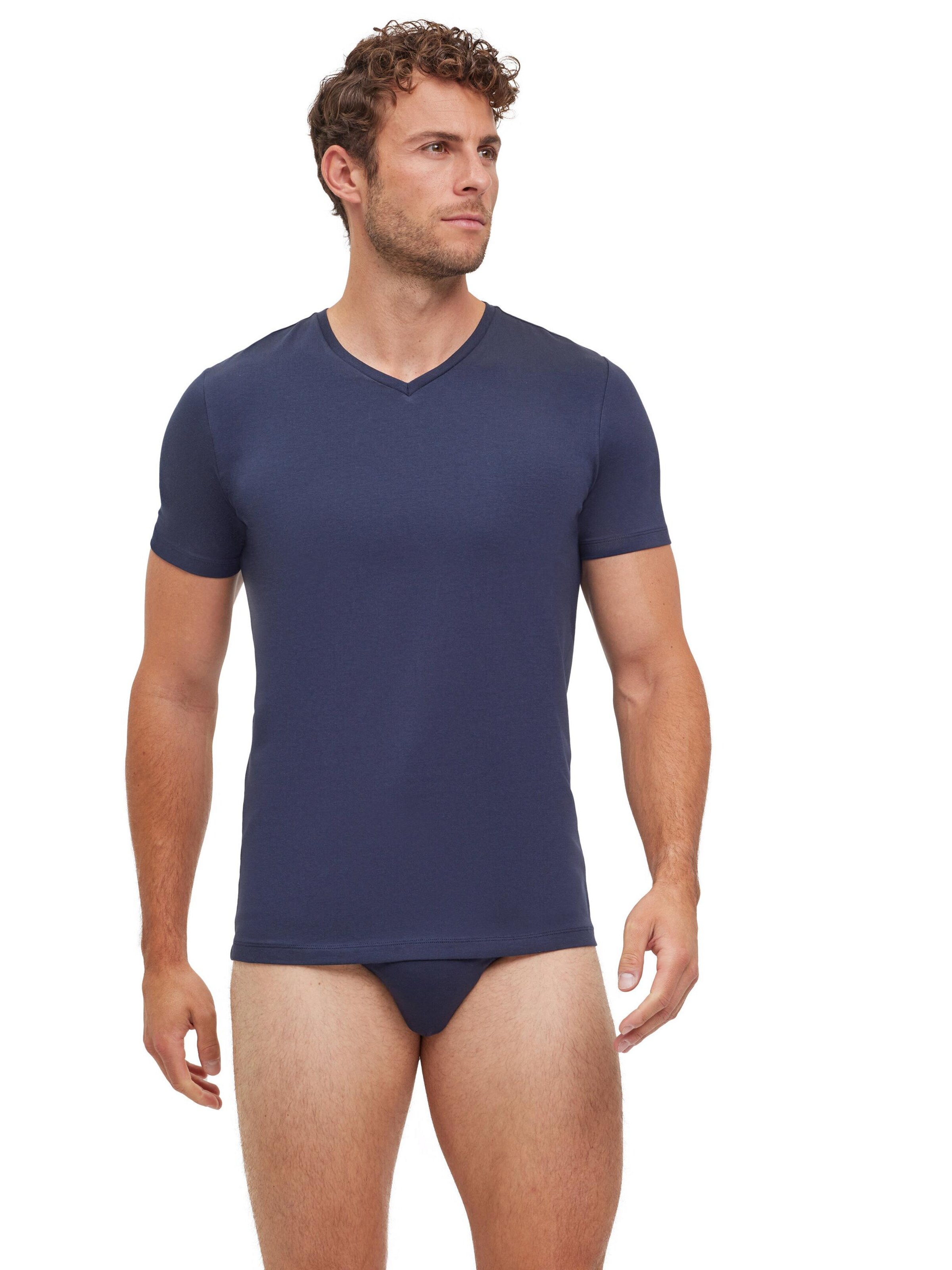 FALKE Unterhemd '2-Pack'‌‌‌‌‌‌ in Blau: Vorderseite