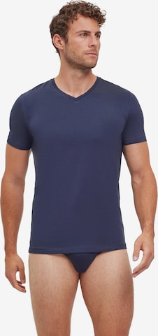 FALKE Undershirt '2-Pack' in Blue: front