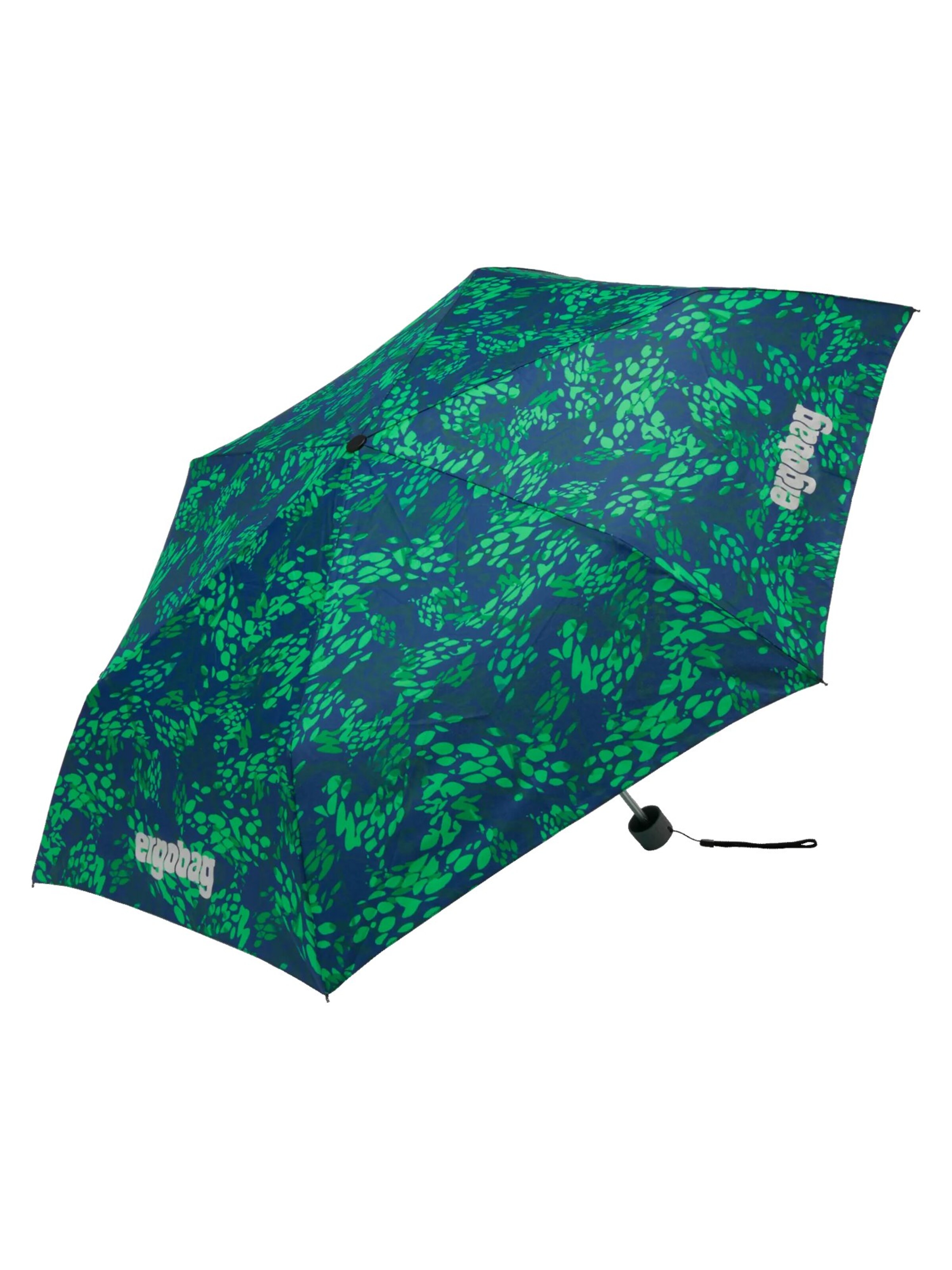 ergobag Regenschirm 'Regenschirm Regenschirm'‌‌‌‌‌‌ in Grün: Vorderseite