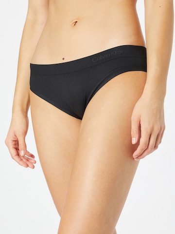 Slip 'Bonded Flex' de la Calvin Klein Underwear pe negru: față