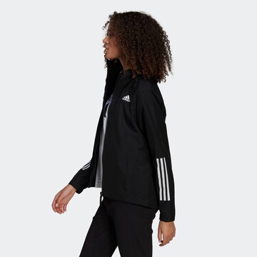 Giacca per outdoor 'Bsc 3-Stripes Rain.Rdy' di ADIDAS SPORTSWEAR in nero