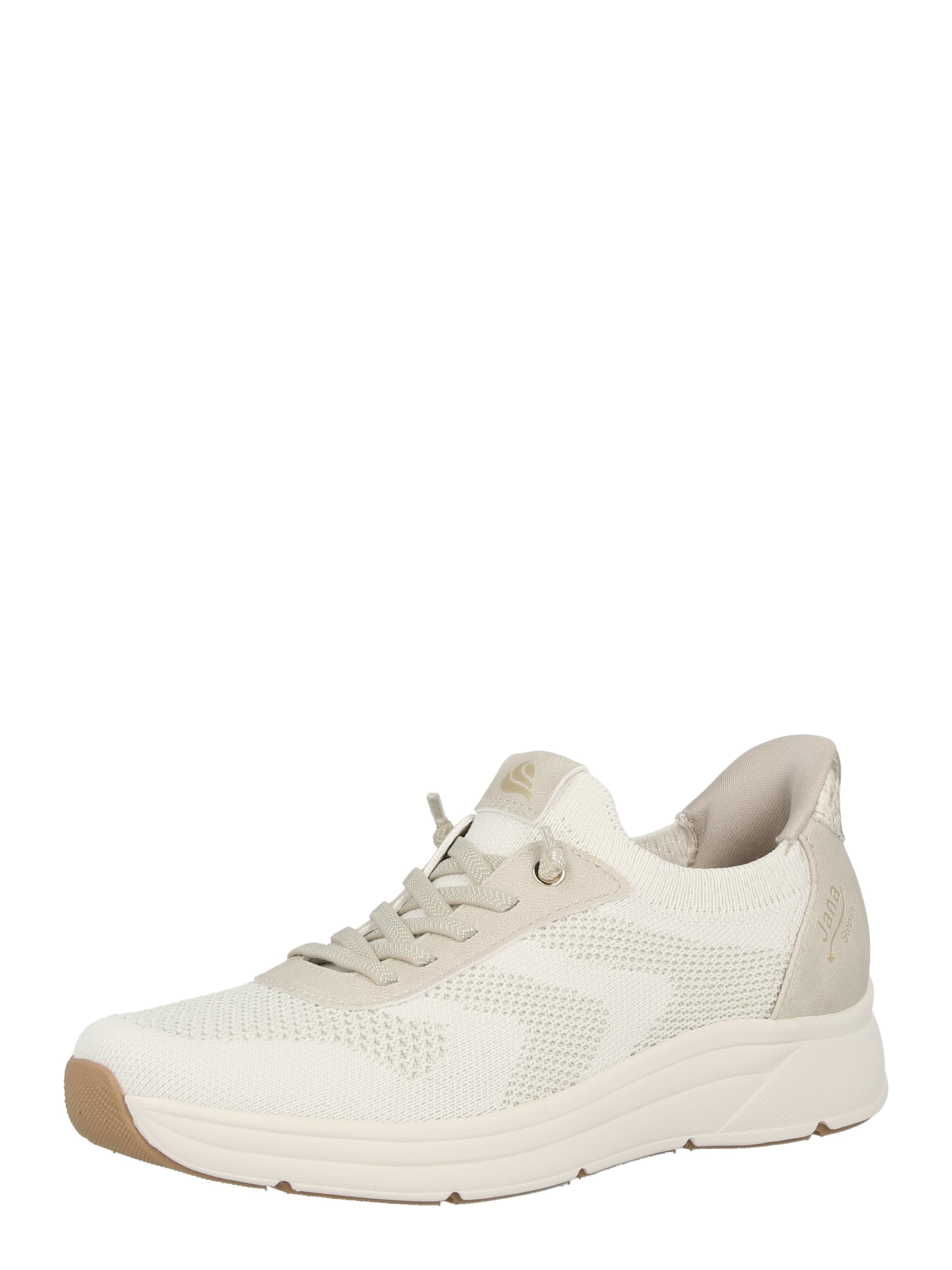 JANA Låg sneaker i beige: framsida