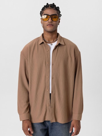 Comfort Fit Cămașă 'Manuel' de la Antioch pe bej: față