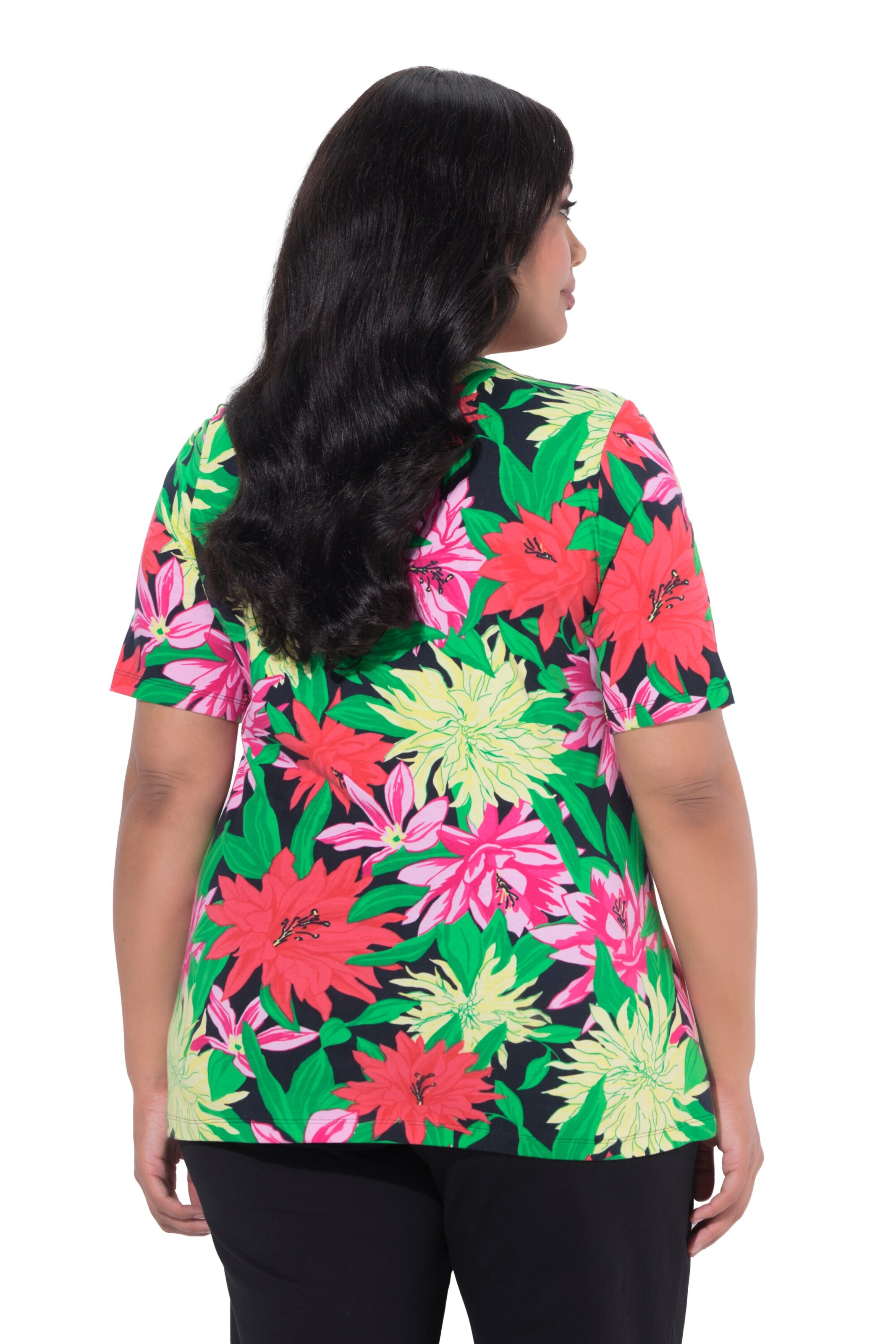 Ulla Popken Shirt in Zwart