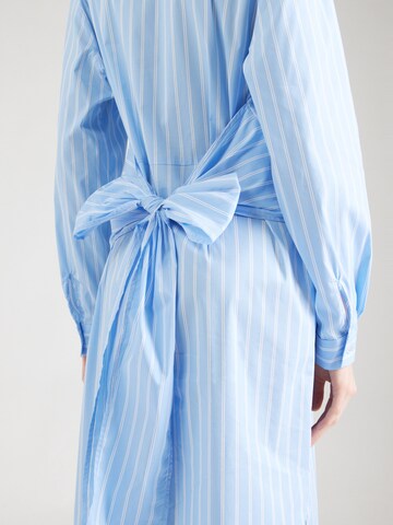 Robe-chemise Sisley en bleu