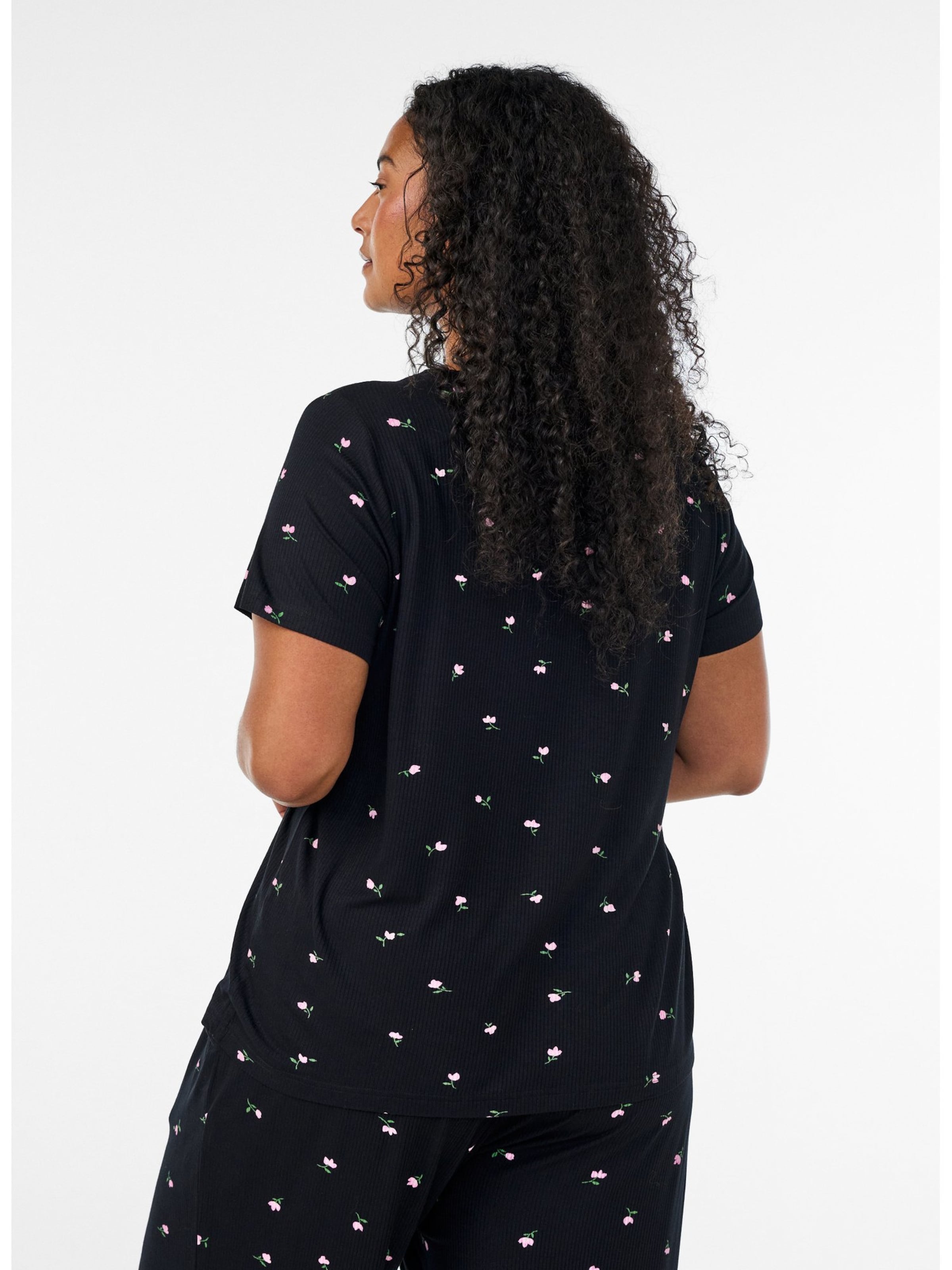 Zizzi Shirts 'Gryna' i sort