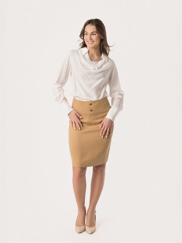 Quiosque - Falda en beige