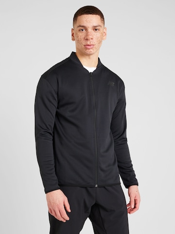 new balance Спортивная куртка 'Tenacity' в Черный: спереди