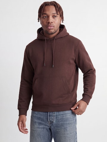 Jack & Jones Plus Sweatshirt in Braun: Vorderseite