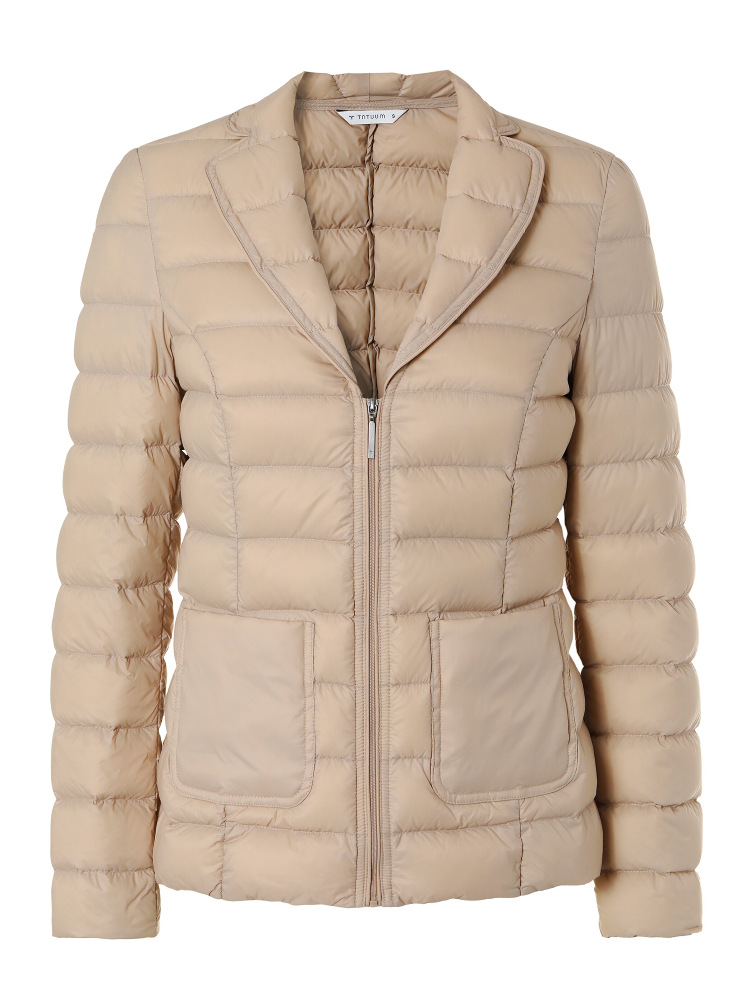 Veste mi-saison 'FLATKO' TATUUM en beige : devant