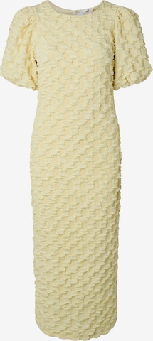 YAS Sukienka 'YASMIAMAJA' w kolorze żółty: przód