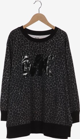 MICHAEL Michael Kors Sweatshirt & Zip-Up Hoodie in XXXL in Black: front