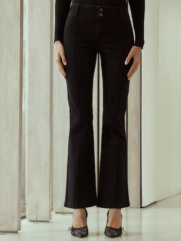 Next Boot cut Jeans in Black: front