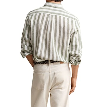 Coupe regular Chemise business GANT en vert