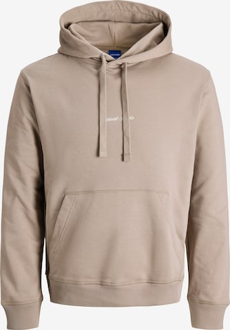 Sweat-shirt 'JORNorrebro' JACK & JONES en marron : devant