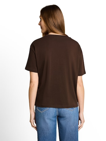 TOM TAILOR DENIM T-shirt i brun