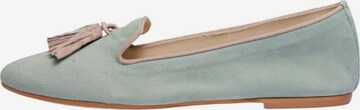 Flarelle - Sapato Slip-on 'Vellutina' em verde: frente