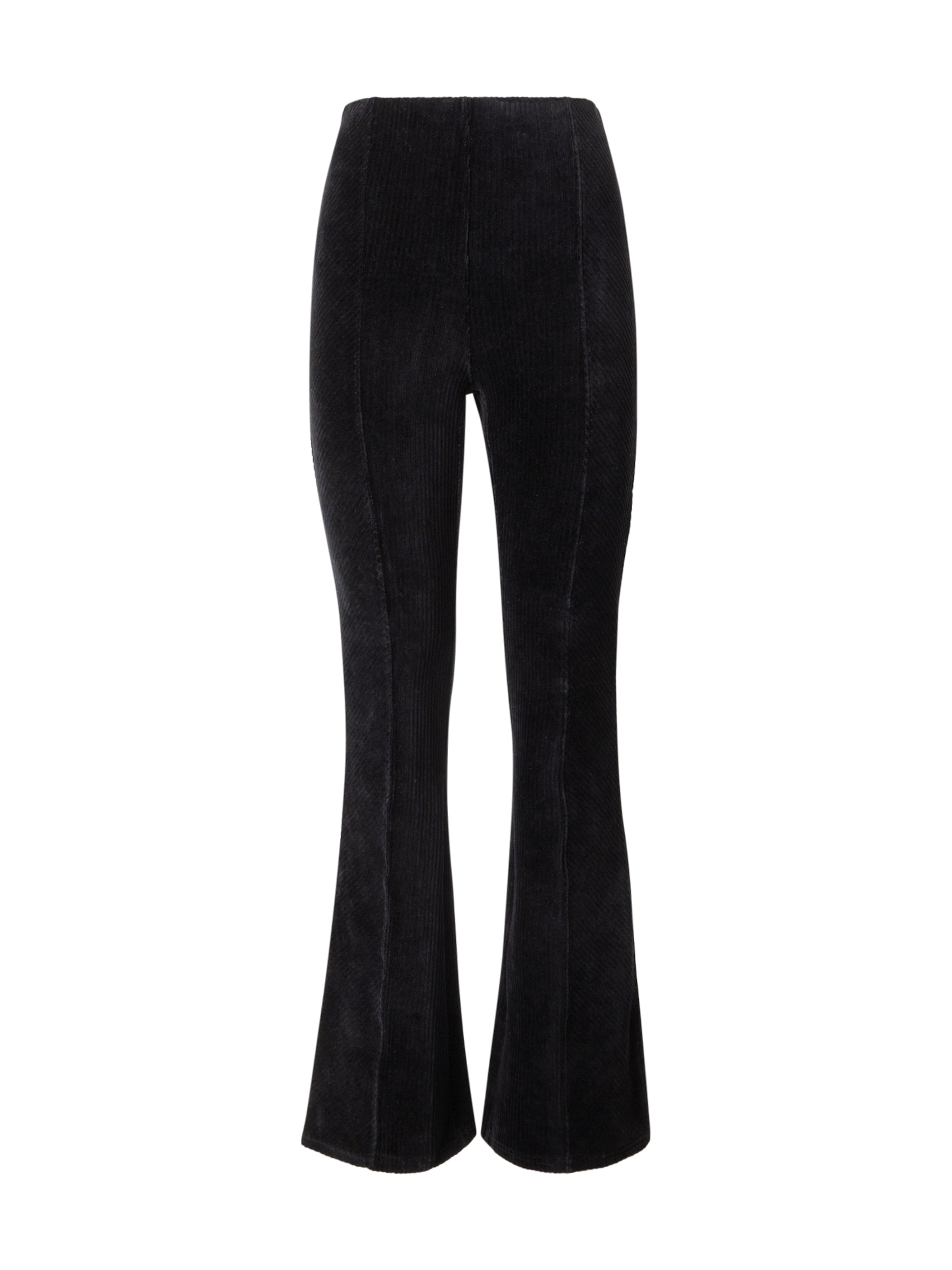 Evazați Pantaloni 'FJORD' de la Derhy pe negru: față