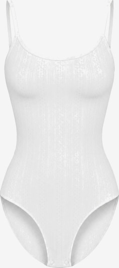 cfab Bodi za oblikovanje 'Jacquard Shapewear mit Slip' veličine XS u bijela, Pregled proizvoda