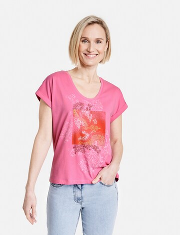 GERRY WEBER T-Shirt (GOTS) in Pink: predná strana