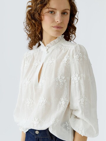 OUI Bluse in Weiß
