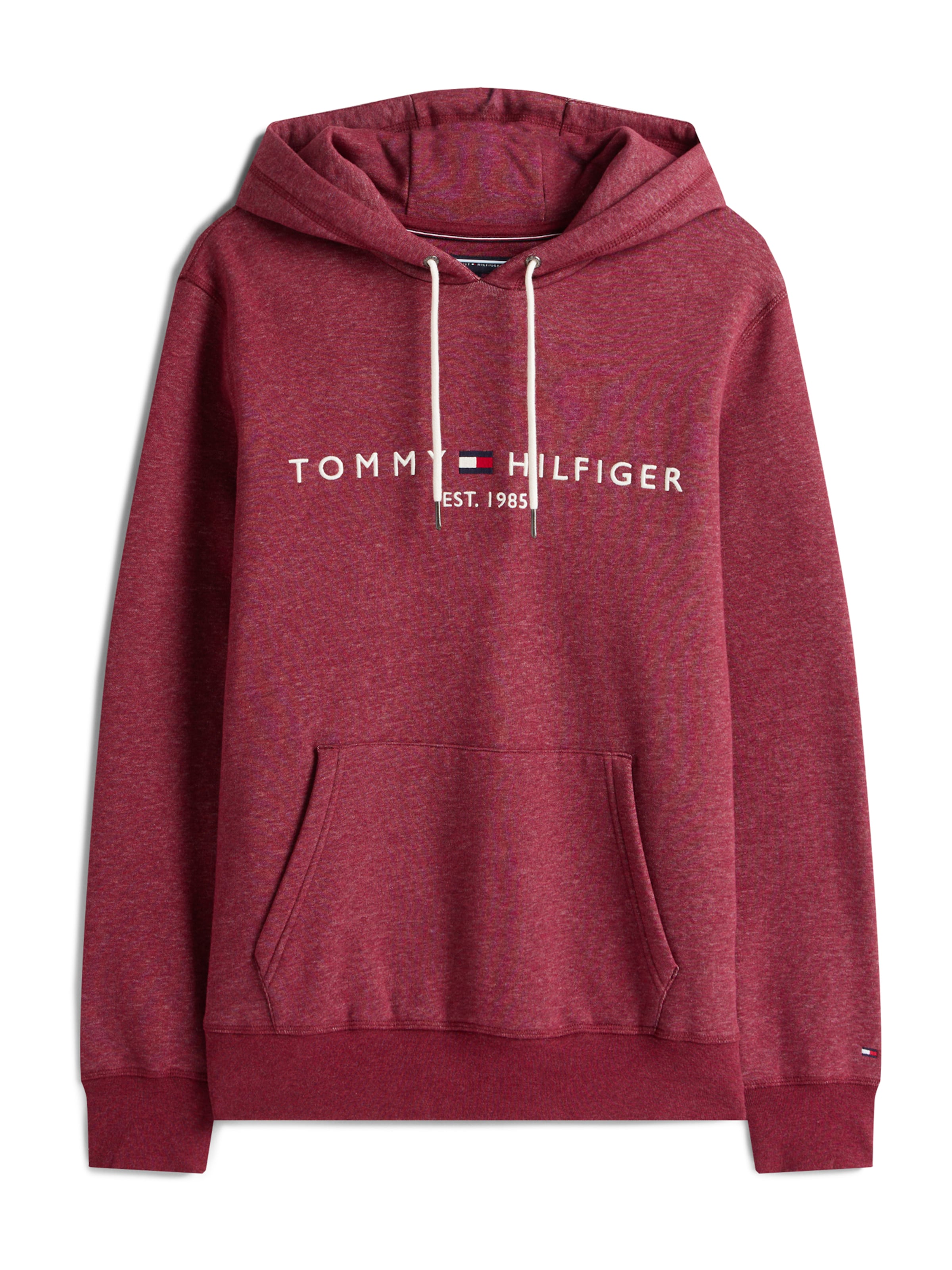 TOMMY HILFIGER Regular fit Tréning póló - piros: elől