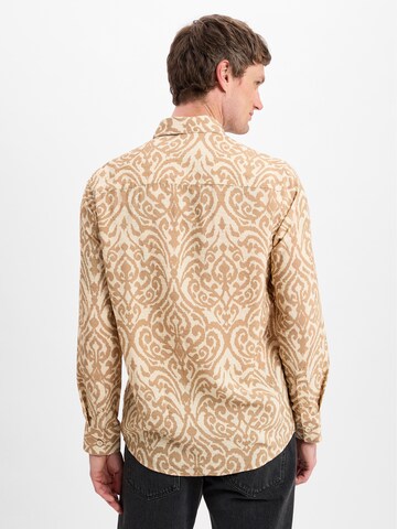 DRYKORN Regular fit Overhemd 'Ramis' in Beige
