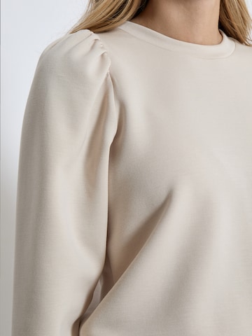 Sweat-shirt 'Dicette' Peppercorn en beige