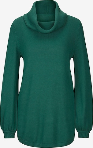 Linea Tesini by heine Sweater in Green: front