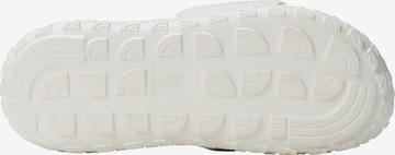 THE NORTH FACE - Sapato aberto 'W NEVER STOP CUSH SLIDE' em branco