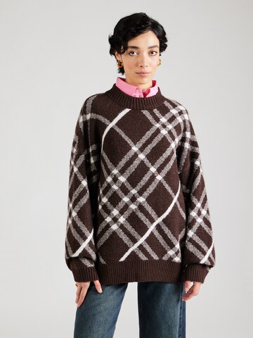 Pullover di Monki in marrone: frontale