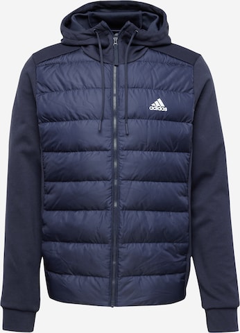 ADIDAS SPORTSWEAR Яке Outdoor 'Essentials' в синьо: отпред