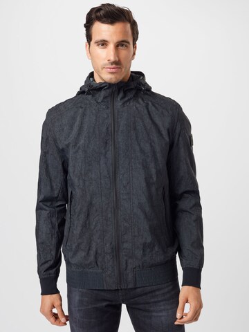 BOSS Orange Between-Season Jacket 'Ojaay' in Black: front