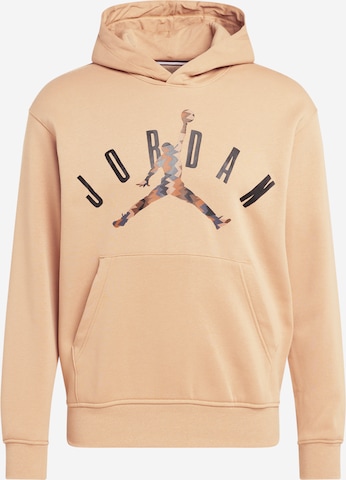Jordan Sweatshirt in Bruin: voorkant