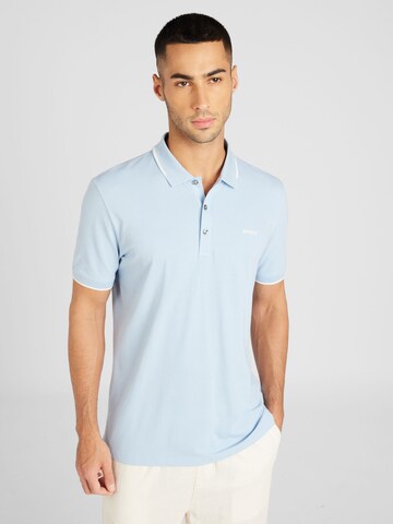 HUGO Poloshirt 'Dinoso' in Blau: predná strana